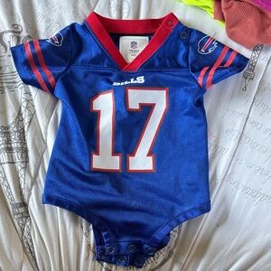 NFL Blue and Red Kids Jersey Onesie